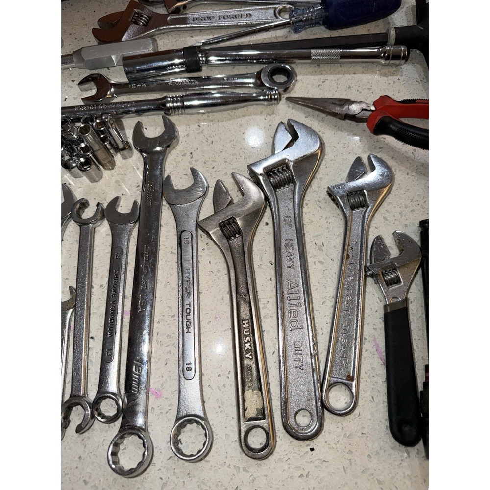 70‎ Pc Mix Tools With Ridgid Bag - Picture 10 of 12
